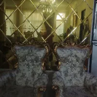 مبل سلطنتی 7نفره|مبلمان خانگی و میز عسلی|اهر, |دیوار