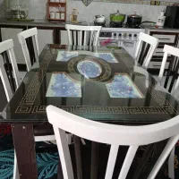 میز غذا خوری|میز و صندلی غذاخوری|خرم‌آباد, |دیوار