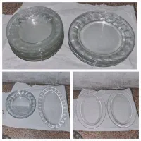 ظرف بشقاب شصتی عینکی دیس لیوان پارچ کاسه قندون