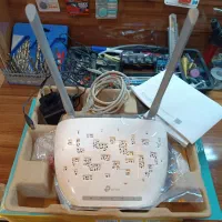 مودم آکبند با تمام متعلقات تی پی لینک