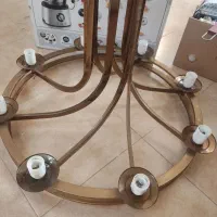لوستر هشت شاخه برنزی