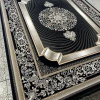 فرش با ترکم بالا  مدل آندر با نخ آکرولیک