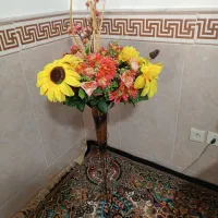 گل و اویز پرده و رومیزی قلاب بافی|گل مصنوعی|قم, سراجه|دیوار