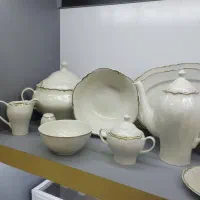 سرویس چینی فله استخوانی|ظروف سرو و پذیرایی|قائن, |دیوار