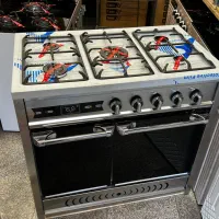 اجاق گاز طرح فر رویه استیل