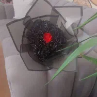 دسته گل روبانی
