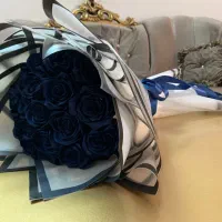 دسته گل روبانی و پروانه