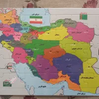 پازل نقشه ایران
