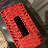 جای دستمال کاغذی حصیری