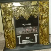 بخاری شومینه استیل خزر