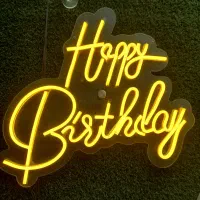 تابلو نئون Happy birthday