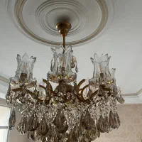 لوستر ۸ شاخه در حد نو نو|لوستر و چراغ آویز|تهران, امیریه|دیوار