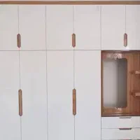 کارگاه نجاری ساخت کمد دیواری ام دی اف زیر قیمت باز|خدمات پیشه و مهارت|شوش, |دیوار