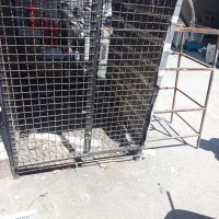 قفس سگ مرغ خروس