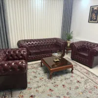 مبل چستر چرم مبلمان پذیرایی|مبلمان اداری|مشهد, موسوی قوچانی|دیوار