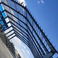 ساخت ونصب سوله فدراسیون خرپا درمحل دستمزدی