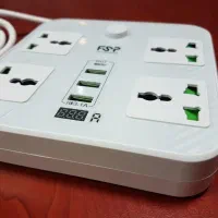 چند راهی شارژر تایپ c محافظ پاور سوکت
