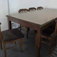 میز نهار خوری هشت نفره