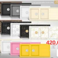 هود اجاق گاز رومیزی وسینک گرانتی