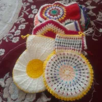 لیف کاموایی و کیفهای مکرومه