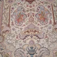 فرش دستباف تمام ابریشم تبریز