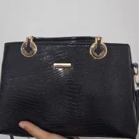 کیف ورنی نو جادار شیک با بند دوشی|کیف، کفش، کمربند|تبریز, |دیوار