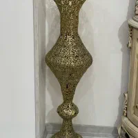 میوه خوری زمینی  برنز و گلدان بزرگ برنز