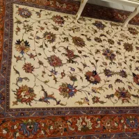جفت ۶ متری نقشه افشان . گل ابریشم