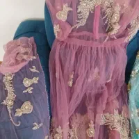 دو دست سنگ و مروارید اصل همراه دستمال از خودش|لباس|سقز, |دیوار