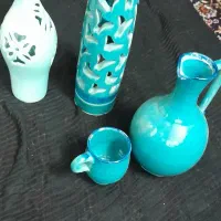 سفالی|صنایع دستی و سایر لوازم تزئینی|قم, امامزاده ابراهیم|دیوار