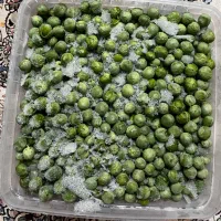 نخود فرنگی پاک شده