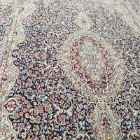 چهار عدد فرش شش شیش ۶ متری تراکم ۱۲۰۰ سرمه‌ای سالم|فرش|ملایر, |دیوار