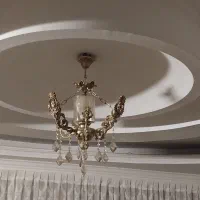 لوستر ۳ شاخه سالم و زیبا