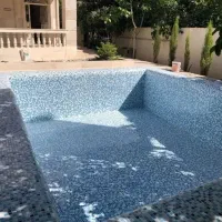 نصب و اجرا کاشی سرامیک اسلب و کاشی کاری استخر|خدمات پیشه و مهارت|اصفهان, بوستان آینه خانه|دیوار