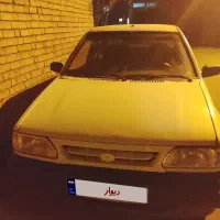 پراید مدل ۹۰دوگانه کپسول بزرگ سفید