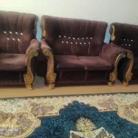 یک دست مبل هفت نفره|مبلمان خانگی و میز عسلی|رشت, نخودچر|دیوار
