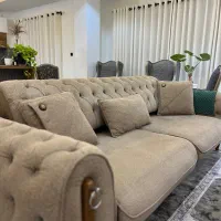 مبل چسترمکانیزمدار+ میز تلویزیون+میز جلو مبلی فوری