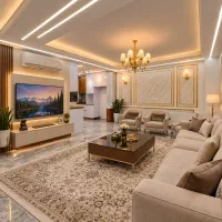 فردوس غرب ۷۵متر۲خواب/۳ساله/تراورتن/فول/سوپردیزاین