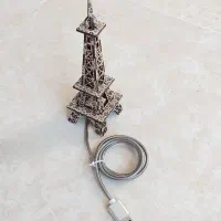 چراغ شب خواب ایفل رومیزی آباژور قیمت ۹۰ هزار تومان|چراغ خواب و آباژور|شیراز, پانصد دستگاه ارتش|دیوار