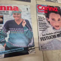 مجله بوردا مجله بافتنی خیاطی مجله قدیمی کارت تبریک|مجلات|تهران, عباس‌آباد|دیوار