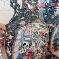 گلدان و پارچگلدان و پارچ زیر خاکی|کلکسیون اشیاء عتیقه|حبیب آباد, |دیوار