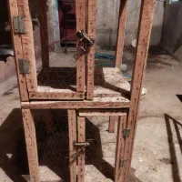 قفس چوبی 2طبقه و یک طبقه|لوازم جانبی حیوانات|کرمانشاه, |دیوار