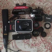 دوربین سینمایی بلک مجیک black magic 4k با لوازم|دوربین عکاسی و فیلم‌برداری|قائم‌شهر, |دیوار