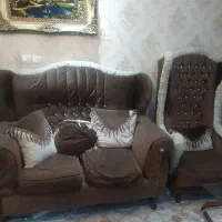 مبل راحتی مدل امپراتوری با ست جلو مبلی و آباژور|مبلمان خانگی و میز عسلی|تهران, امام زاده حسن|دیوار