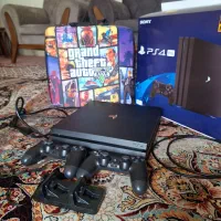 ps4 پرو ۱ ترا درحد دو دسته اصلی با وسایل