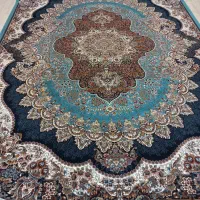 یک جفت۱۲متری۷۰۰شانه فیروزه ای|فرش|برخوار, |دیوار