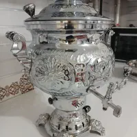 باسلام سماور گاز سوز شیش لیتری مارک اخوان|سماور، چای‌ساز، قهوه‌ساز|تهران, یافت آباد جنوبی|دیوار