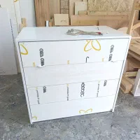 دراور هایگلاس  سفید