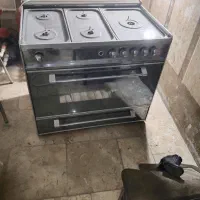 اجاق گاز طرح فر استیل صفحه چدن|اجاق گاز و لوازم برقی پختوپز|قم, بنیاد|دیوار