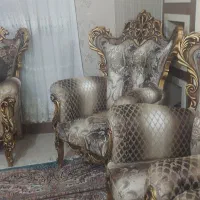 مبل سلطنتی ۹نفره|مبلمان خانگی و میز عسلی|بروجرد, |دیوار